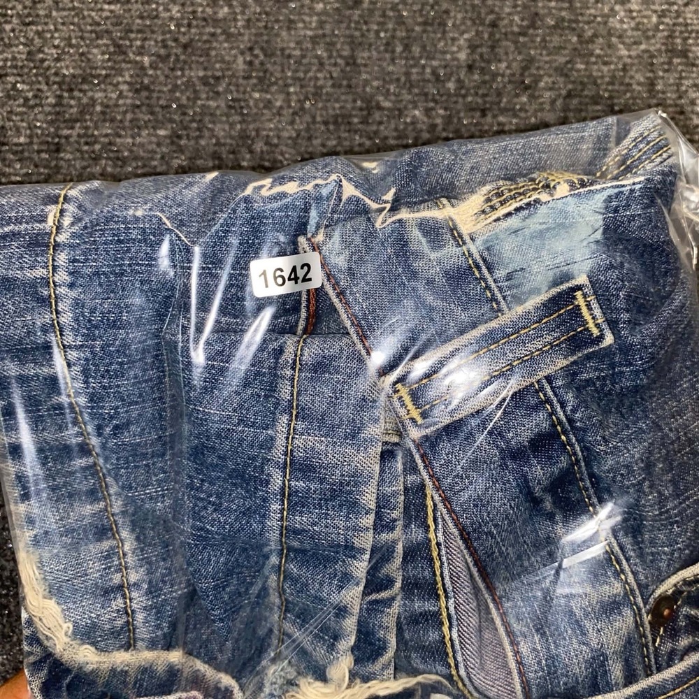 Levi's Carpenter Jeans Men 38x32 Blue 100% Cotton Medium Wash Signature Workwear - Picture 12 of 12